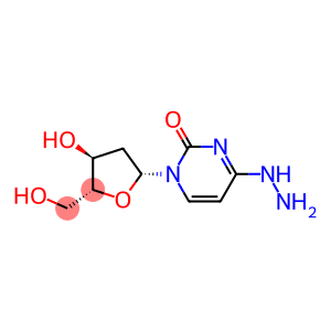 4-Hydrazino-1-(2-deoxy-β-D-ribofuranosyl)-2(1H)-pyrimidone