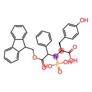 N(alpha)-fluorenylmethyloxycarbonyl-monobenzyl phosphonotyrosine