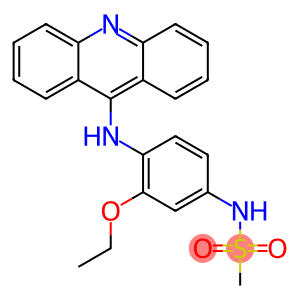 N-[4-(9-Acridinylamino)-3-ethoxyphenyl]methanesulfonamide