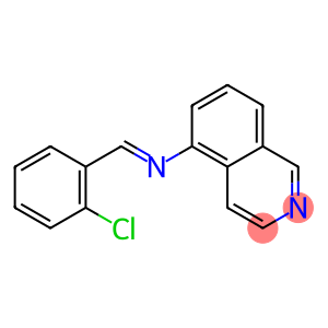 5-[(o-Chlorobenzylidene)amino]isoquinoline