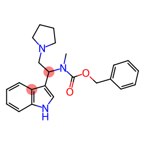 1-PYRROLIDIN-2-(N-CBZ-N-METHYL)AMINO-2-(3'-INDOLE)ETHANE