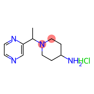 1-(1-吡嗪-2-基-乙基)-哌啶-4-基胺盐酸盐