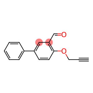 4-(prop-2-ynyloxy)-1,1'-biphenyl-3-carbaldehyde