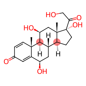 1,4-PREGNADIEN-6-BETA, 11-BETA, 17,21-TETROL-3,20-DIONE