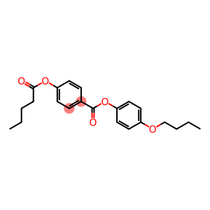 p-Pentanoyloxybenzoic acid p-butoxyphenyl ester