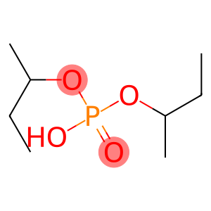 Phosphoric acid hydrogen bis(1-methylpropyl) ester