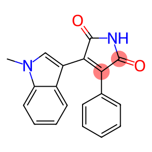 3-Phenyl-4-(1-methyl-1H-indole-3-yl)-3-pyrroline-2,5-dione