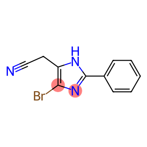 2-Phenyl-4-bromo-1H-imidazole-5-acetonitrile