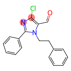 1-(2-Phenylethyl)-4-chloro-2-phenyl-1H-imidazole-5-carbaldehyde