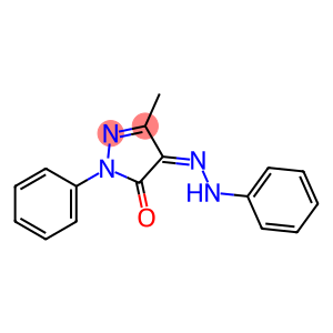 5-Methyl-4-(phenylhydrazono)-2-phenyl-2H-pyrazol-3(4H)-one