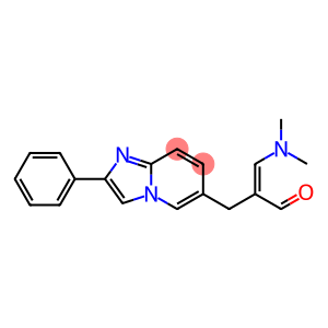 2-Phenyl-6-[2-[(dimethylamino)methylene]-3-oxopropyl]imidazo[1,2-a]pyridine
