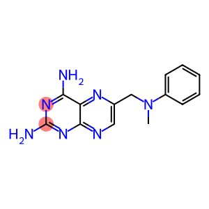 6-[Phenyl(methyl)aminomethyl]pteridine-2,4-diamine