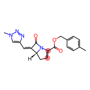 (5R,6Z)-6-[(1-Methyl-1H-1,2,3-triazol)-4-yl]methylene-7-oxo-1-azabicyclo[3.2.0]hept-2-ene-2-carboxylic acid 4-methylbenzyl ester