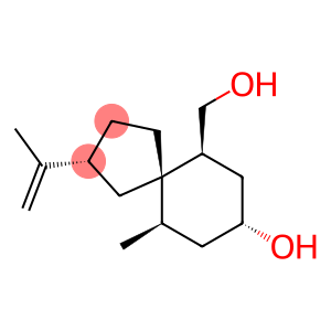 (2R,5S,6S,8R,10R)-8-Hydroxy-10-methyl-2-(1-methylethenyl)spiro[4.5]decane-6-methanol