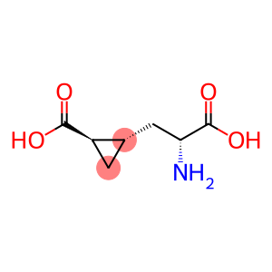 (1R,2S)-2-[(R)-2-Amino-2-carboxyethyl]cyclopropane-1-carboxylic acid