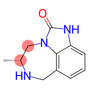 [5R,(-)]-4,5,6,7-Tetrahydro-5-methylimidazo[4,5,1-jk][1,4]benzodiazepin-2(1H)-one