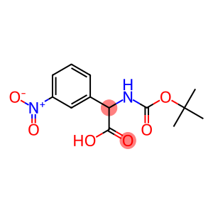 (2R)-[(tert-butoxycarbonyl)amino](3-nitrophenyl)ethanoic acid
