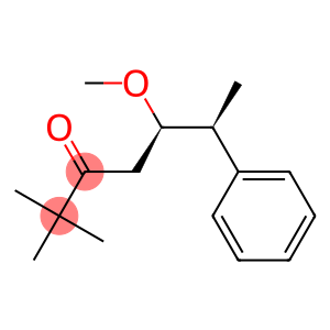 (5R,6S)-5-Methoxy-2,2-dimethyl-6-phenyl-3-heptanone