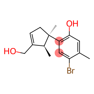 10-Bromo-7,12-dihydroxy-Δ2,3-laurene