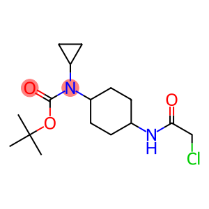 (1R,4R)-[4-(2-Chloro-acetylaMino)-cyclohexyl]-cyclopropyl-carbaMic acid tert-butyl ester