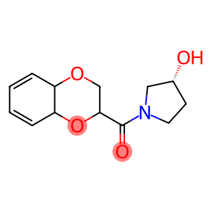 ((R)-3-羟基-吡咯烷-1-基)-(2,3,4,8A的-四氢-苯并[1,4]二氧杂环己-2-基)-甲酮