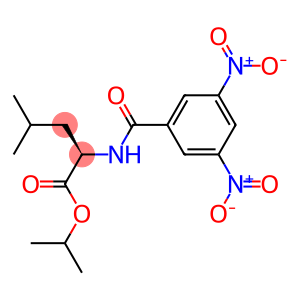 (2R)-2-[(3,5-Dinitrobenzoyl)amino]-4-methylpentanoic acid isopropyl ester