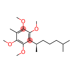 (-)-4-[(R)-1,5-Dimethylhexyl]-2,3,5,6-tetramethoxytoluene