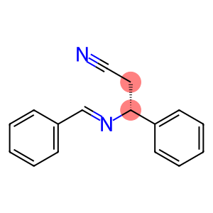 [R,(+)]-3-(Benzylideneamino)-3-phenylpropiononitrile