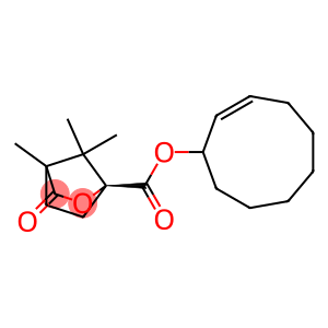(1S)-4,7,7-Trimethyl-3-oxo-2-oxabicyclo[2.2.1]heptane-1-carboxylic acid 2-cyclononen-1-yl ester
