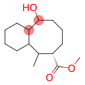 (6S)-5-Methyl-10-hydroxydodecahydrobenzocyclooctene-6-carboxylic acid methyl ester