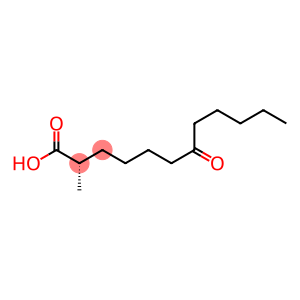 [S,(+)]-2-Methyl-7-oxododecanoic acid