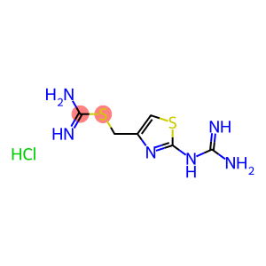 S-(2-GUANIDINOTHIAZOL-4-YLMETHYL)ISOTHIOUREA MONOHYDROCHLORIDE