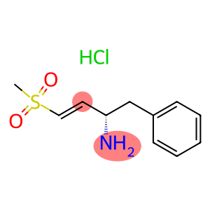 (1E,3S)-3-Amino-1-(methylsulphonyl)-4-phenylbut-1-ene hydrochloride