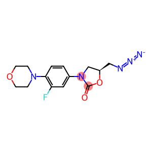 S-5-AZIDOMETHYL-3-[3-FLUORO-4-(4-MORPHOLINYL)PHENYL]-2-OXAZOLIDINONE