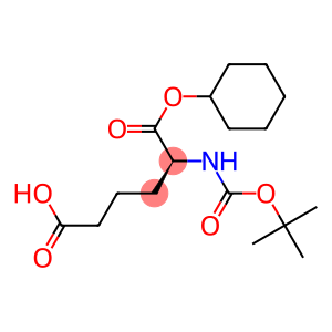 (S)-2-BOC-AMINO-HEXANEDIOIC ACID 6-CYCLOHEXYL ESTER