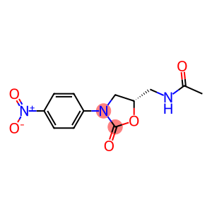 N-[[(5S)-3-[4-Nitrophenyl]-2-oxooxazolidine-5α-yl]methyl]acetamide