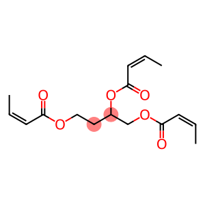 Tris[(Z)-2-butenoic acid]1,2,4-butanetriyl ester
