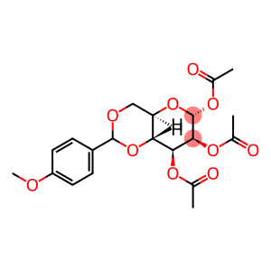 1,2,3-Tri-O-acetyl-4,6-O-(4-methoxybenzylidene)-a-D-mannopyranose