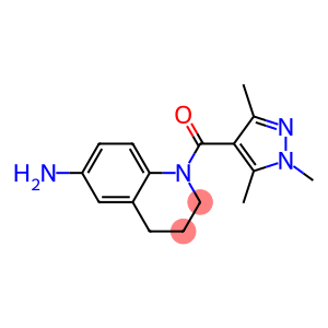 1-[(1,3,5-trimethyl-1H-pyrazol-4-yl)carbonyl]-1,2,3,4-tetrahydroquinolin-6-amine
