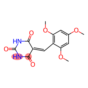 5-(2,4,6-trimethoxybenzylidene)hexahydropyrimidine-2,4,6-trione