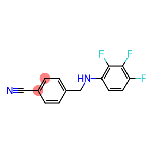 4-{[(2,3,4-trifluorophenyl)amino]methyl}benzonitrile