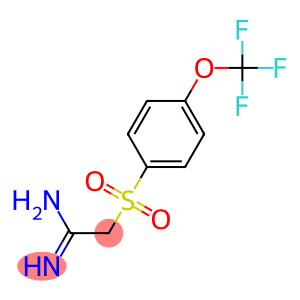 2-(4-(trifluoromethoxy)phenylsulfonyl)acetamidine