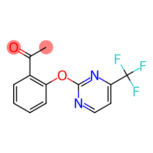 1-(2-{[4-(trifluoromethyl)pyrimidin-2-yl]oxy}phenyl)ethan-1-one