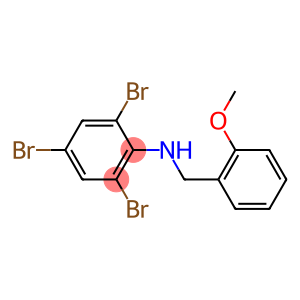 2,4,6-tribromo-N-[(2-methoxyphenyl)methyl]aniline