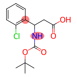 3-BOC-AMINO-3-(2'-CHLOROPHENYL)PROPIONIC ACID