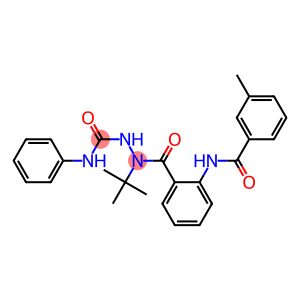 2-(tert-butyl)-2-{2-[(3-methylbenzoyl)amino]benzoyl}-N-phenyl-1-hydrazinecarboxamide