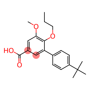 4'-tert-Butyl-5-methoxy-6-propoxy-biphenyl-3-carboxylic acid