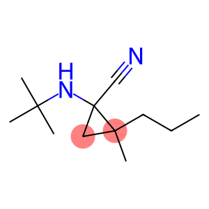 1-(tert-Butylamino)-2-methyl-2-propylcyclopropanecarbonitrile