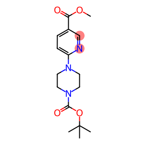 tert-Butyl 4-[5-(methoxycarbonyl)pyridin-2-yl]piperazine-1-carboxylate, Methyl 6-[4-(tert-butoxycarbonyl)piperazin-1-yl]nicotinate