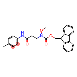 3-(N-Fmoc-N-methoxy)propyl-amidomethy polystyrene (1% DVB, 100-200 mesh, 0.5-1.3 mmol